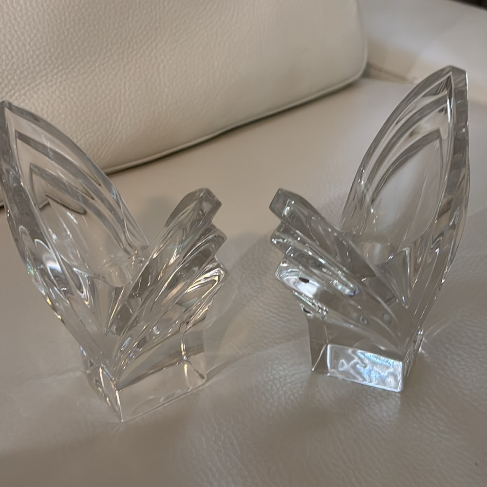 Chic Crystal Bookends - Picture 2 of 3